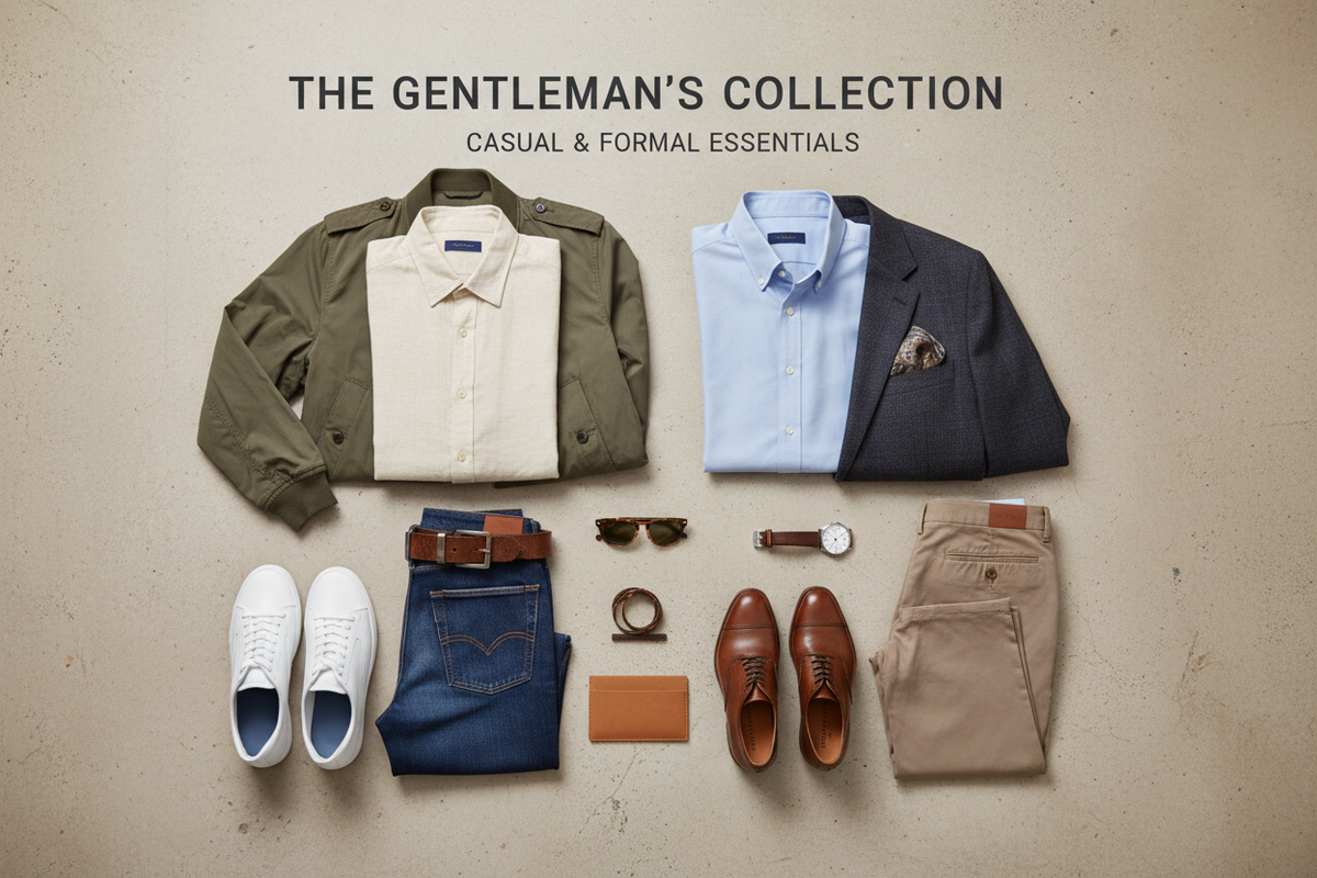 MEN CLOTHING AND SHOES
