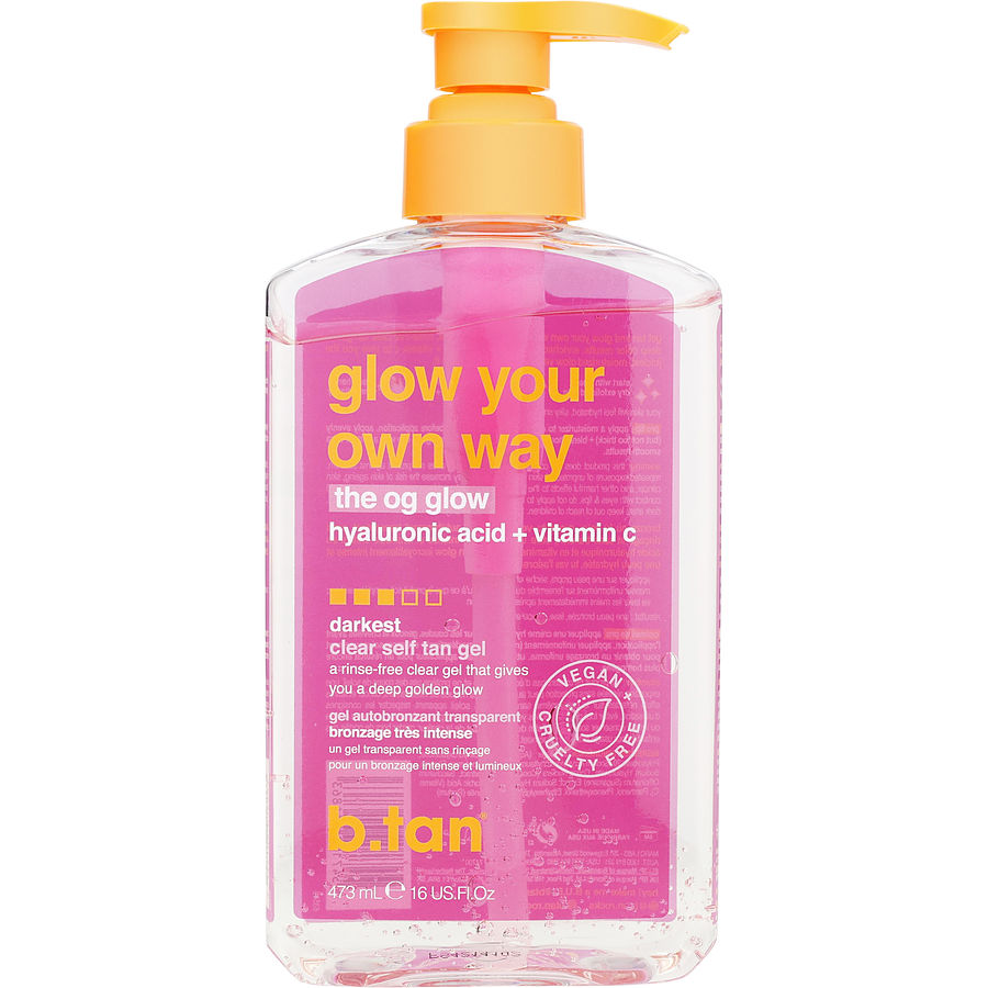 Clear Self Tan Gel - Glow Your Own Way --473ml/16oz